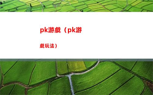 pk游戲（pk游戲玩法）