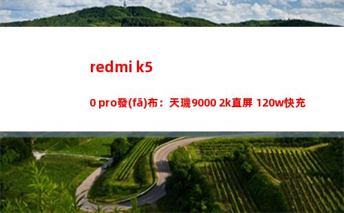 redmi k50 pro頒布：天璣9000+2k直屏+120w快充+1億像素主攝，2999元起