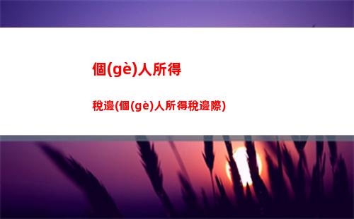 經(jīng)營(yíng)所得個(gè)人所得稅認(rèn)定(自然人經(jīng)營(yíng)所得個(gè)人所得稅怎么申報(bào))