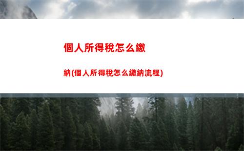 我該交多少個稅？個稅計算大揭秘！