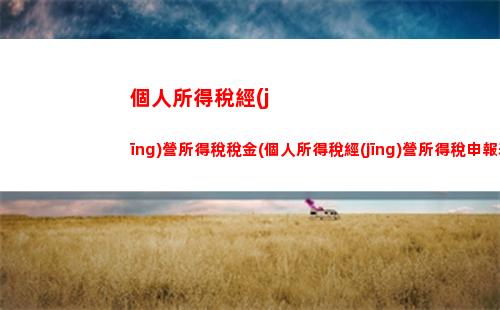 每月都省點！個人所得稅按月計算，看看你省了多少！