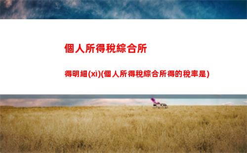 輕松看懂個稅計算公式，為自己省下一筆！