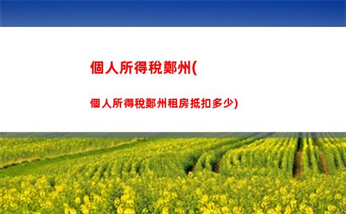 輕松掌握個稅繳納比例，讓你的錢更值得花！
