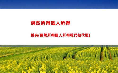 年終獎個人所得稅計器(年終獎個人所得稅稅率表2022)