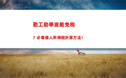 輕松知道你需要交多少個人所得稅！個稅計算器教你玩轉定額和定率