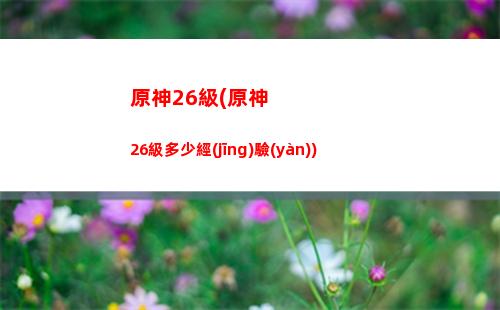 原神的福利