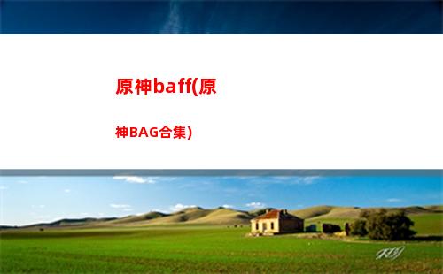 原神打雷神裝機