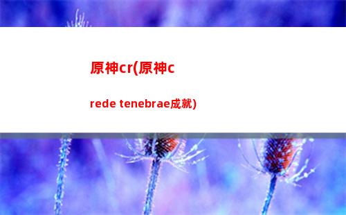 原神崩(原神崩壞)