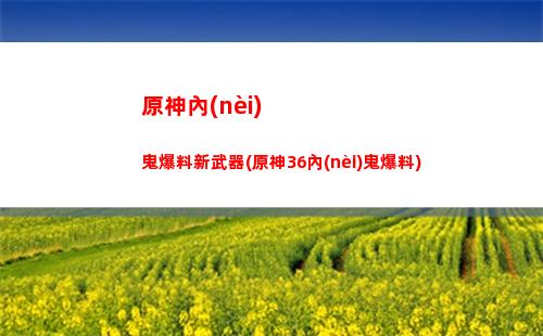 原神摩卡(原神摩卡有什么用)