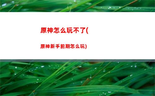 原神怎么出金色圣遺物(原神金色角色怎么獲得)