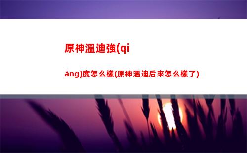 原神外賣(原神外賣任務(wù))