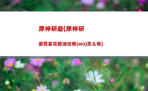 原神雪山石頭(原神雪山石頭打不碎)