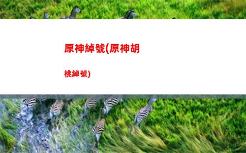 原神潮圖(原神流浪者圖)