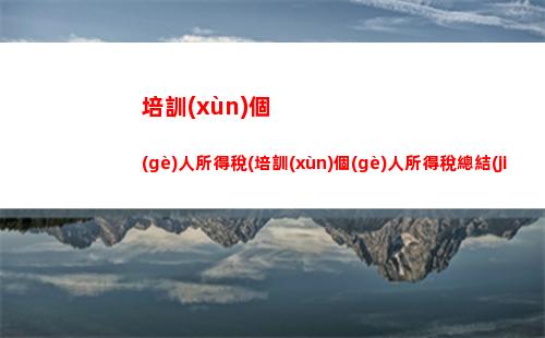 湖北個(gè)人所得稅綜合所得(個(gè)人所得稅綜合所得年度自行申報(bào))