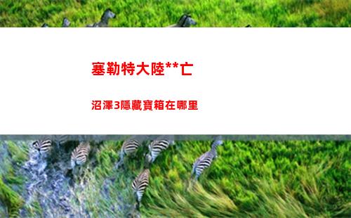 塞勒特大陸死亡沼澤3隱藏寶箱在哪里