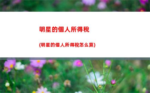 繼承個人所得稅(房屋繼承個人所得稅)
