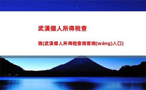 快速查詢個稅？掃描微信號即可！ (22個字符)