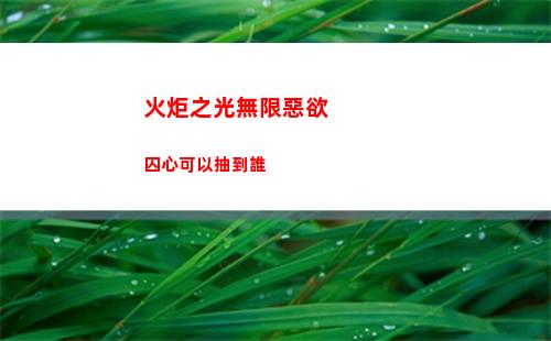 火炬之光無限惡欲囚心可以抽到誰