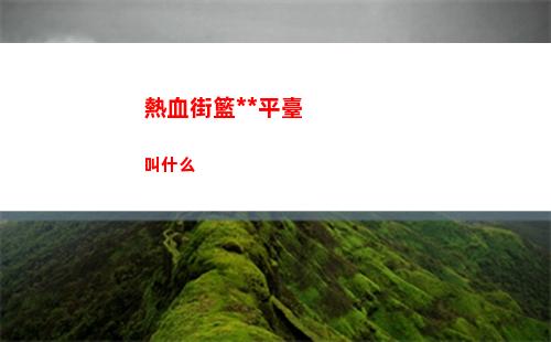 熱血街籃賣號平臺叫什么