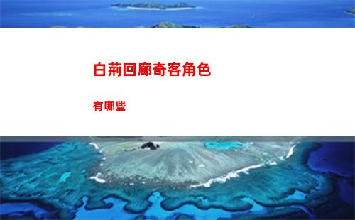 白荊回廊奇客角色有哪些