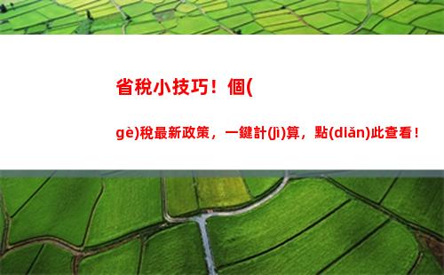 個(gè)人所得稅的稅收優(yōu)惠(個(gè)人所得稅的稅收優(yōu)惠項(xiàng)目有哪些內(nèi)容)