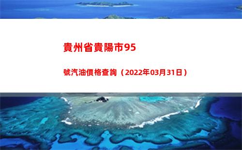 貴州省貴陽市95號汽油價格查詢（2022年03月31日）
