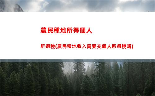 個人所得稅經營所得指的是(個人所得稅經營所得核定征收)