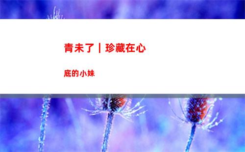 青未了｜珍藏在心底的小妹