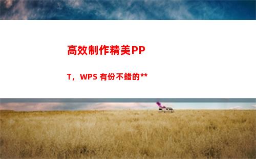 高效制作精美PPT，WPS 有份不錯的答案(如何制作精美的紀念冊)