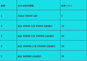 個人所得稅的計算(個人所得稅的計算公式方法)插圖3 個人所得稅的計算(個人所得稅的計算公式方法)