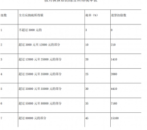 個稅稅率調(diào)高(降低個稅最高稅率)