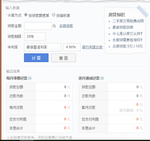 房貸計算計算器(房貸計算器 詳細)插圖3 房貸計算計算器(房貸計算器 詳細)