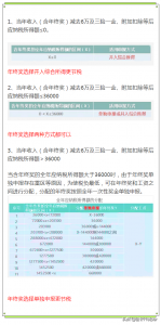 個稅稅率(全年一次性獎金)