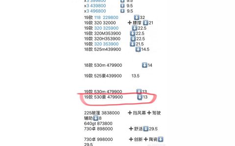 寶馬530價格2022款報價-530li寶馬2022款落地多少
