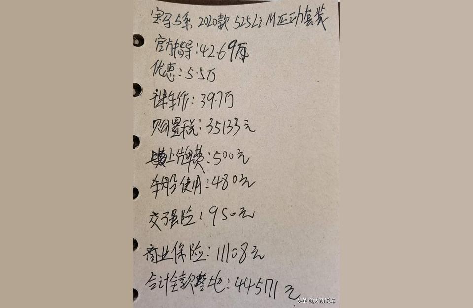 25li寶馬報價2022-寶馬525尊享版2022款落地價"