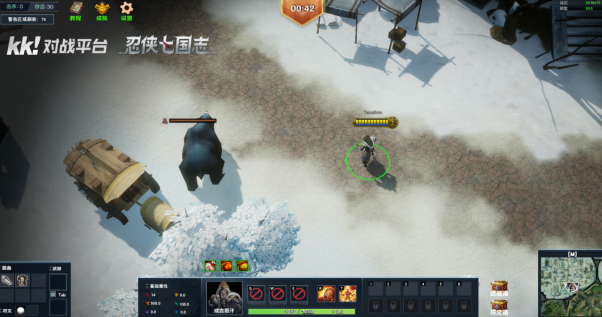 開(kāi)放世界武俠吃雞  KK對(duì)戰(zhàn)平臺(tái)《忍俠七國(guó)志》再現(xiàn)刀劍江湖
