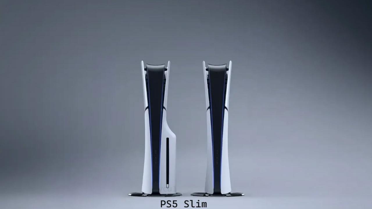 個(gè)頭小了一圈！PS5 Slim和PS5大小對(duì)比視頻