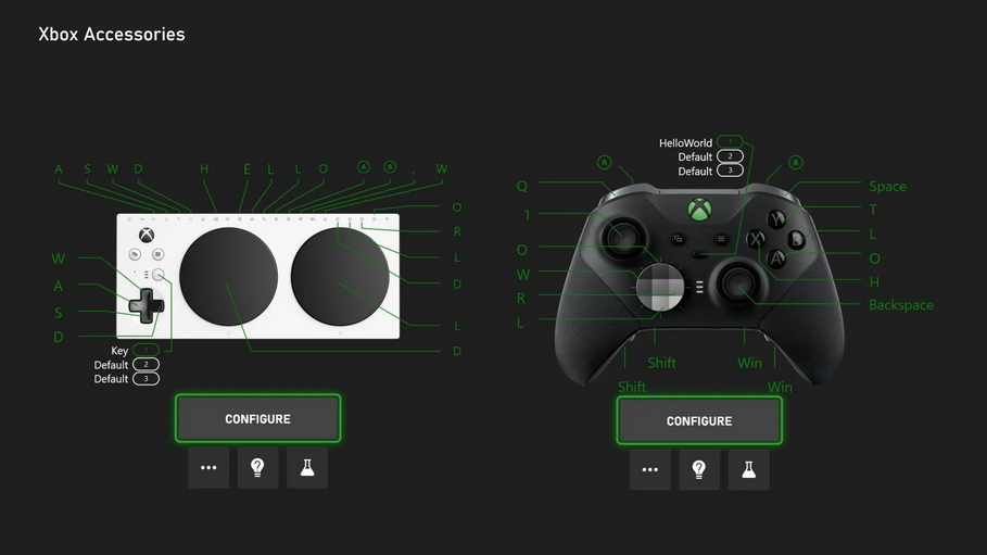 Xbox系統(tǒng)10月更新：為手柄增加鍵盤按鍵映射