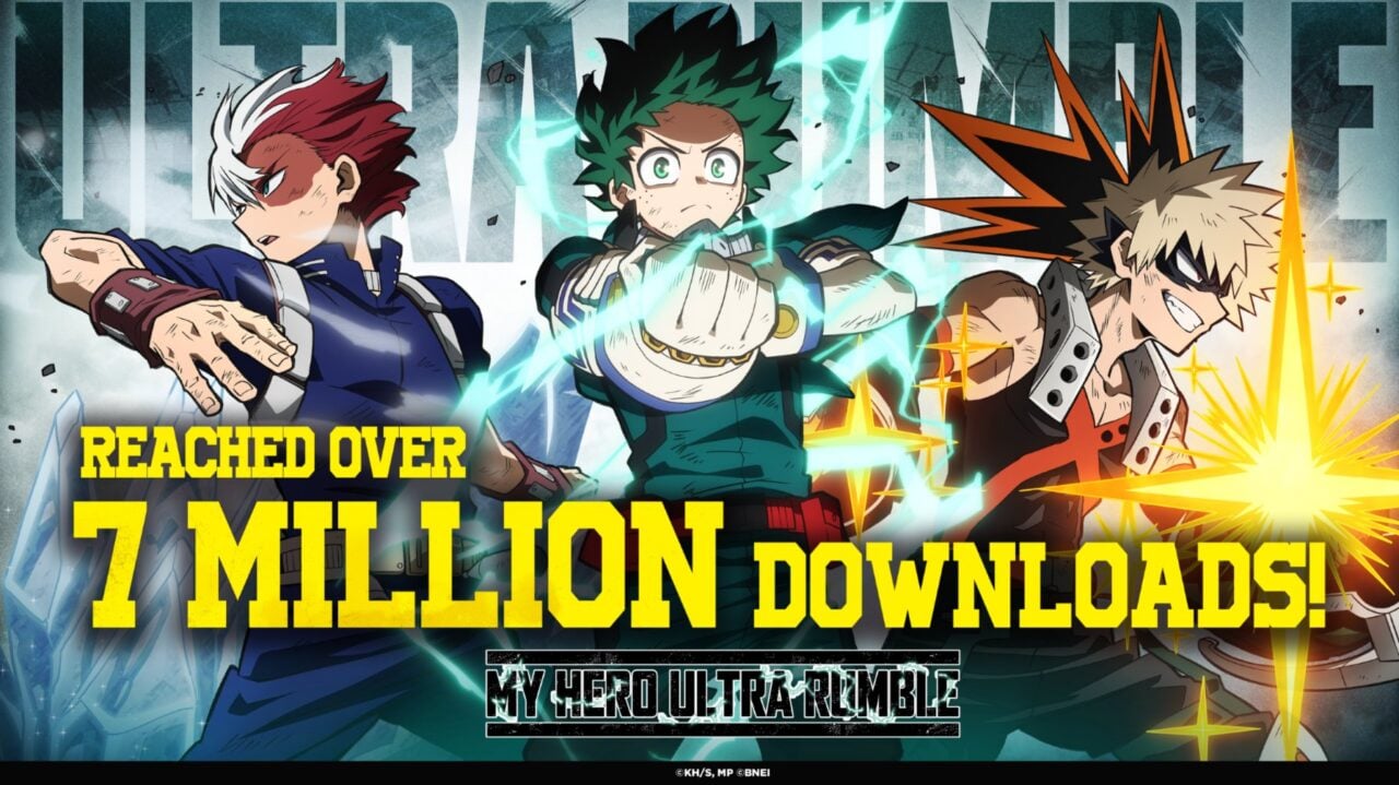 萬代《My Hero Ultra Rumble》下載人數突破700萬！