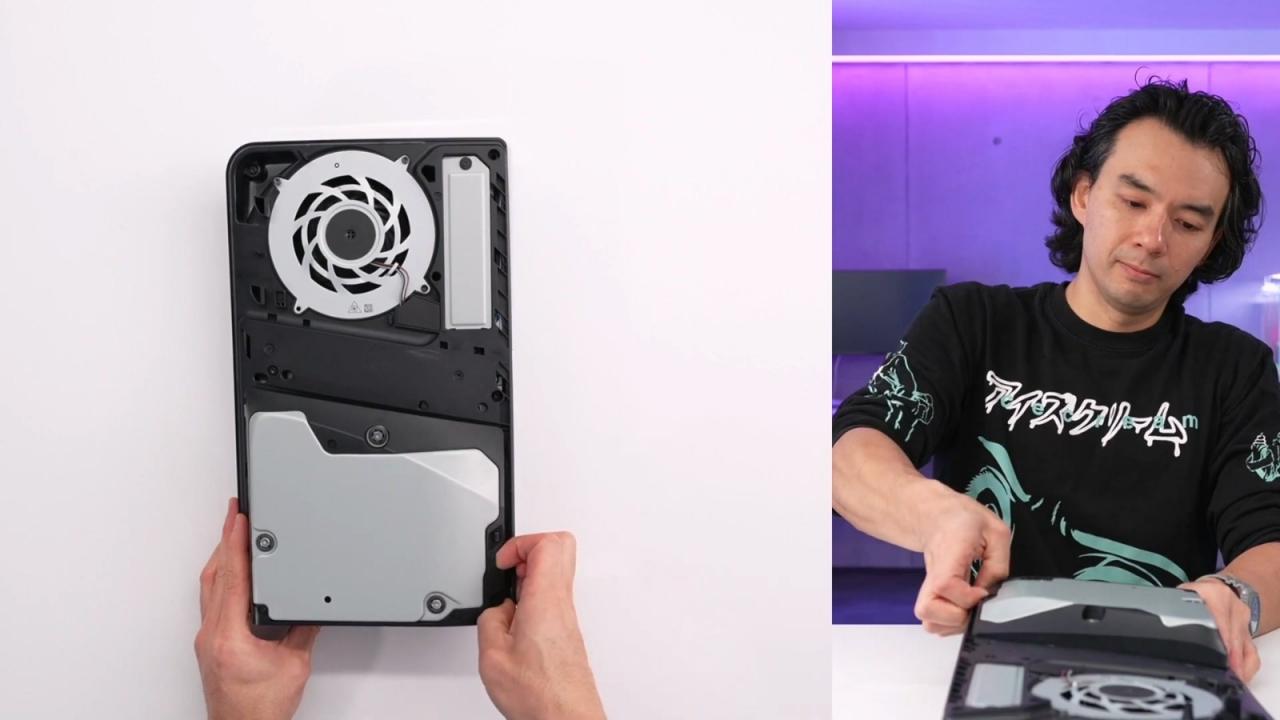 PS5 Slim首個(gè)拆解視頻 溫度、能耗比舊款都更高