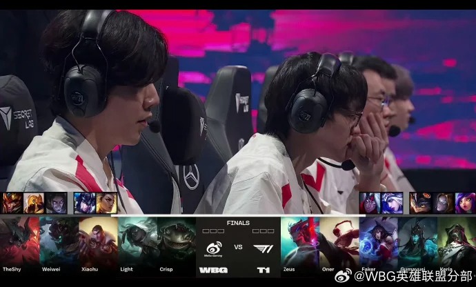 Faker百煉成金 英雄聯(lián)盟全球總決賽T1戰(zhàn)勝WBG