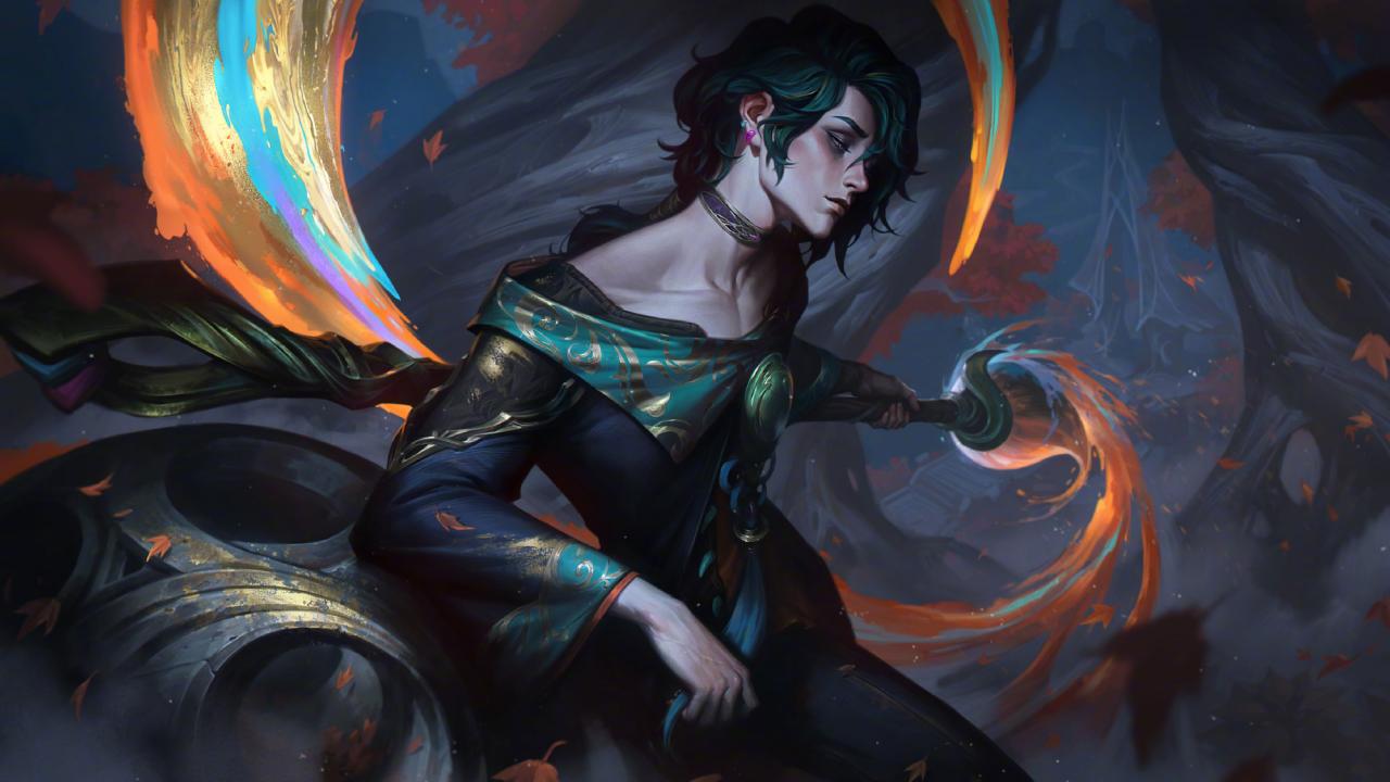 《英雄聯盟》公布新英雄“慧” 擁有10個技能的畫師